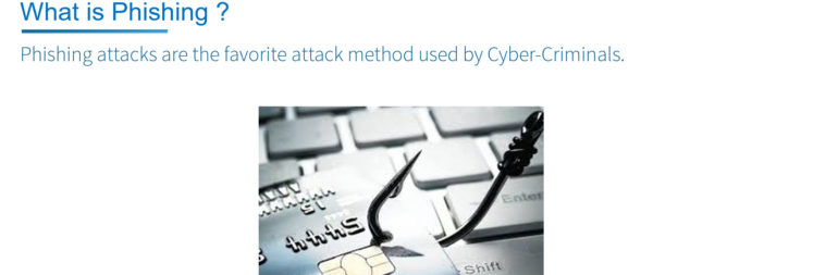 Phishing Awareness – THINK before you CLICK!
